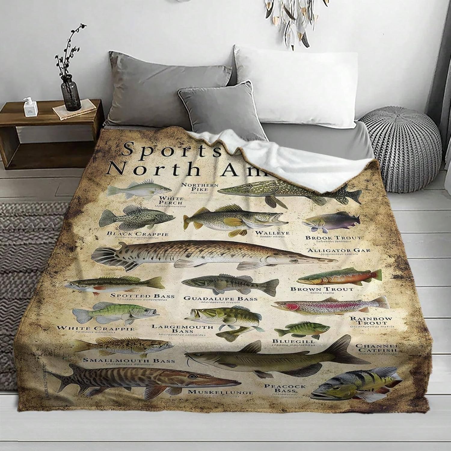 HookedCozy – Fisherman’s Throw Blanket