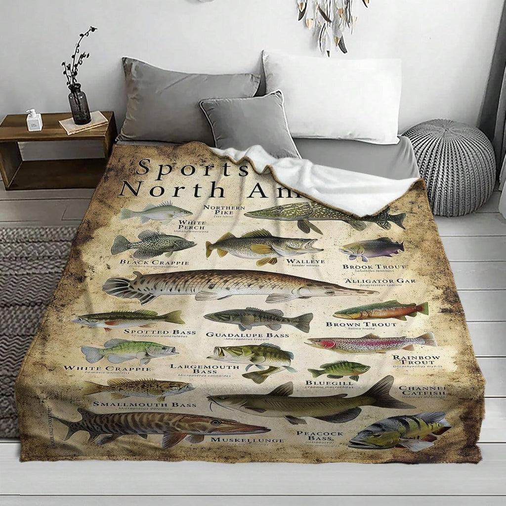 HookedCozy – Fisherman’s Throw Blanket