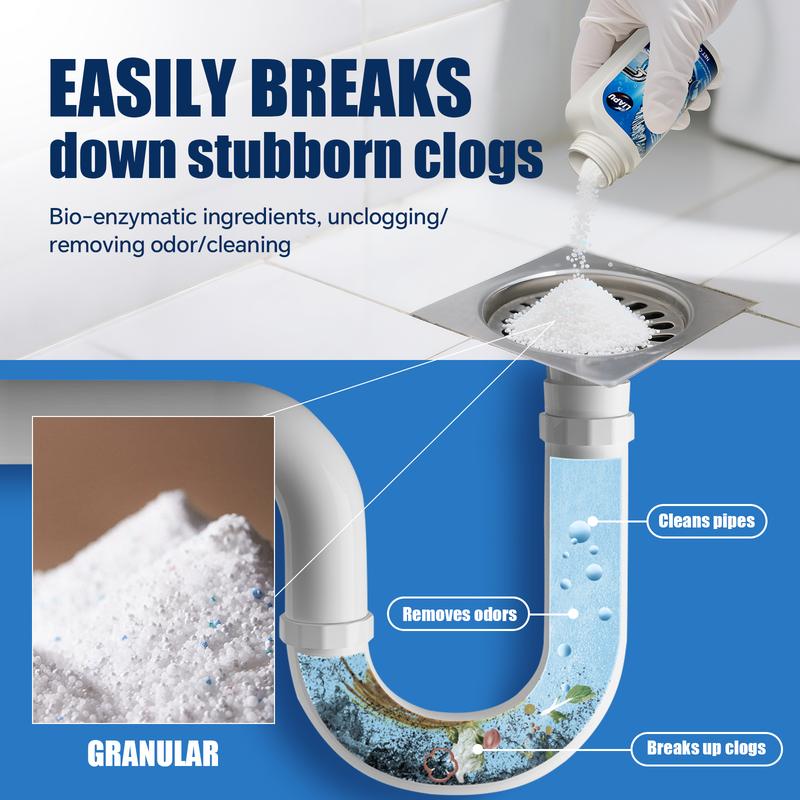FlowRevive – Multifunctional Drain Cleaning Powder