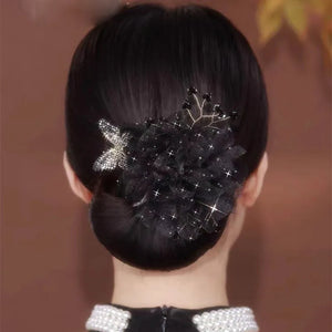 PetalTwist – Easy Bun Maker with Flower Charm
