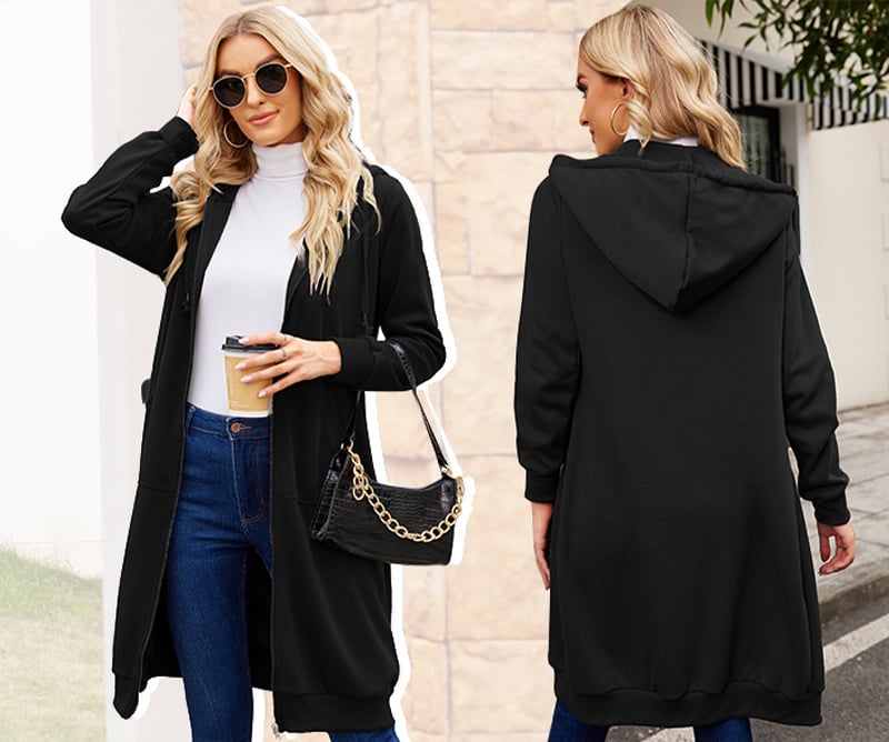 ZippaBelle – Stylish Women's Zip Hoodie