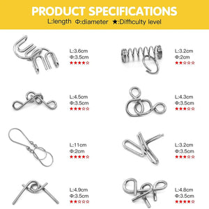 Disentanglement Iron Link Unlock Interlock Game Marnetic