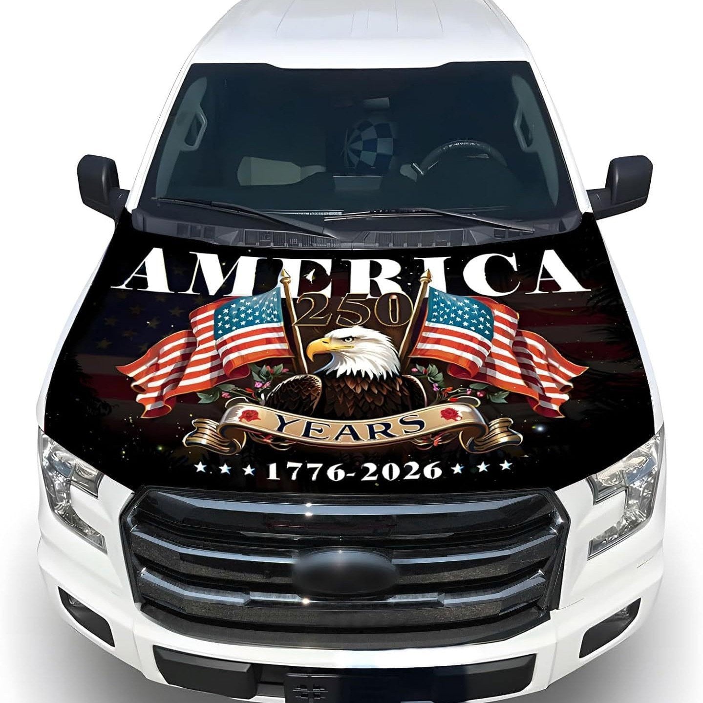 FreedomDrive – 250th Anniversary Car Hood Cover