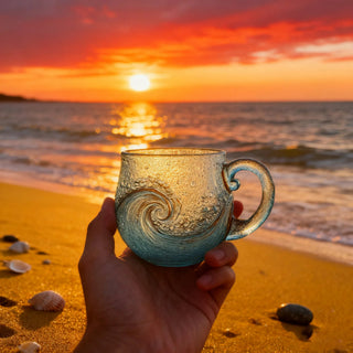 AzureSip - Elegant Ocean-Inspired Drinkware