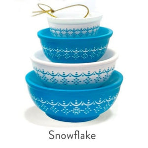 MemoryLane - Vintage Stack Bowl Christmas Ornament