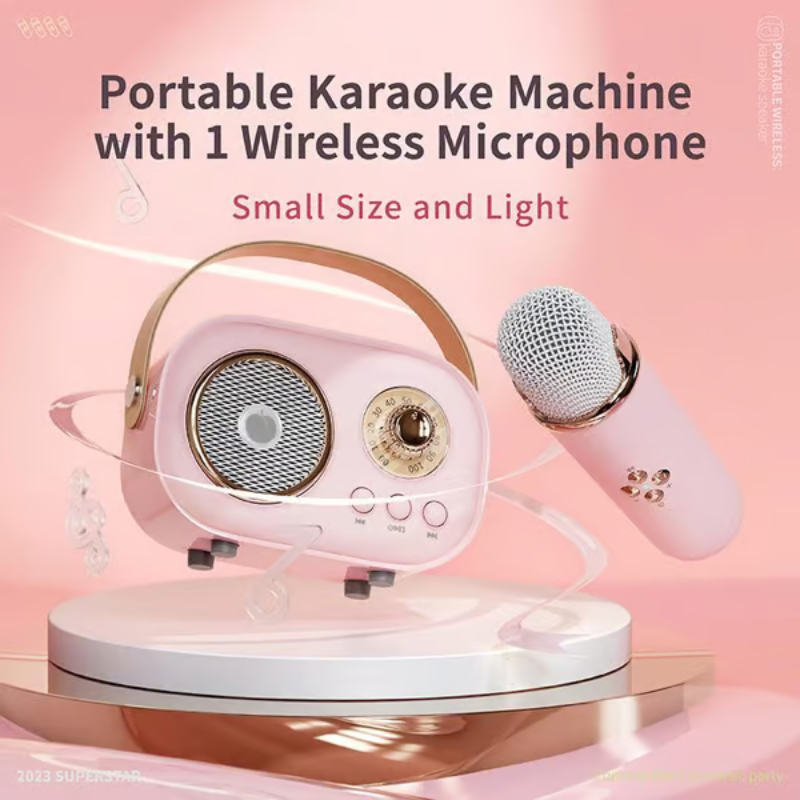 EchoBeat - Mini Portable Bluetooth Speaker with Mic