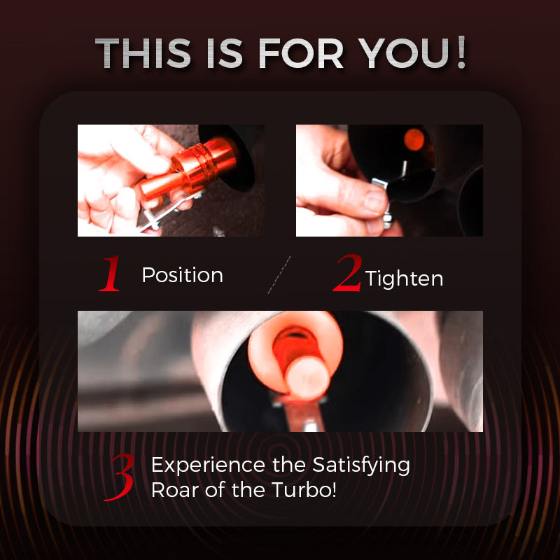 TurboTone – Sports Car Exhaust Sound Whistle