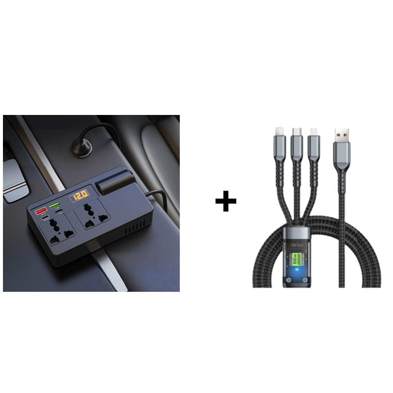 VoltMaster – Digital Display Car Power Inverter