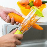PeelMaster – Multifunctional Peeler with Storage Box