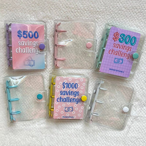 Smart Saver Mini Challenge Binder marnetic