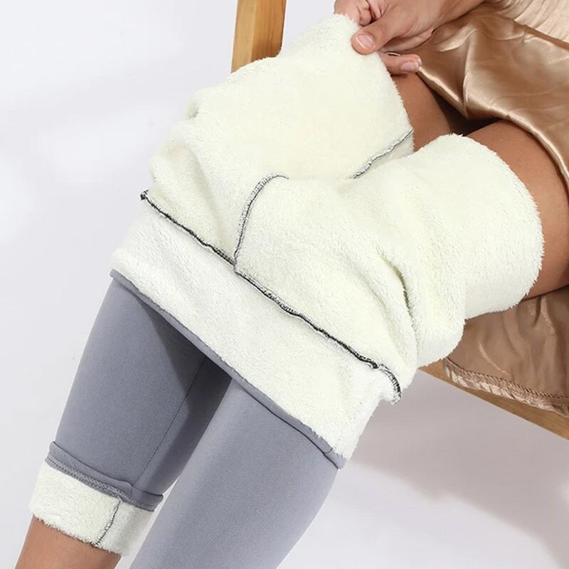 LambLuxe – Warm Lambskin Winter Leggings