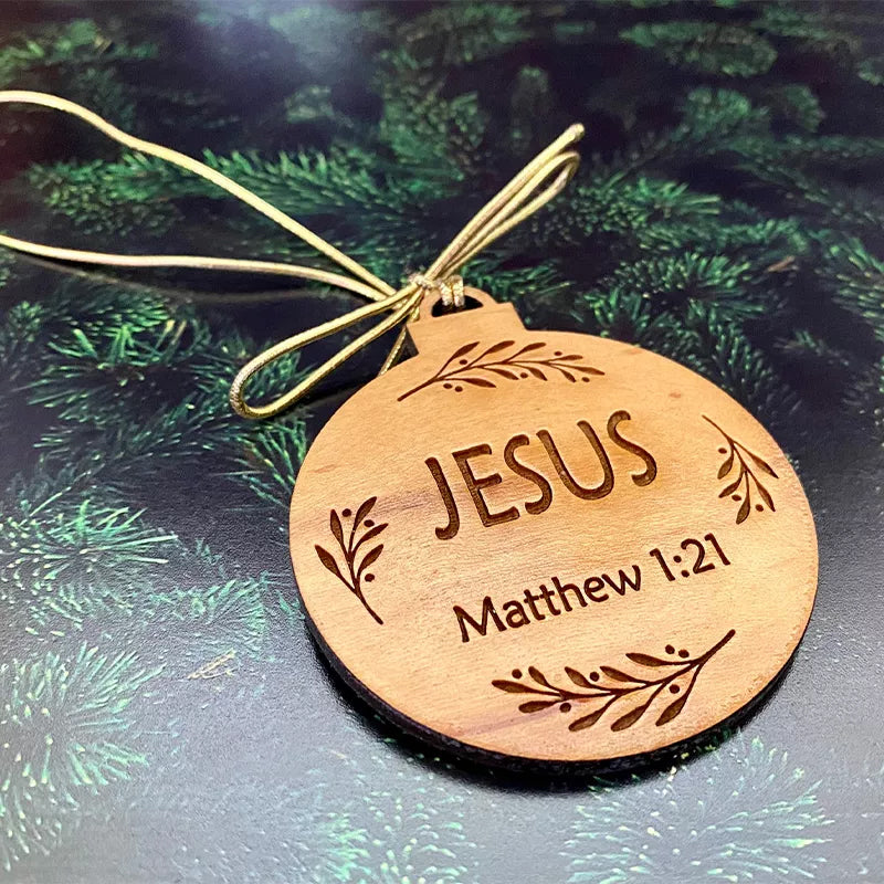 DivineLight  - Inspirational Jesus Advent Ornaments