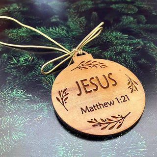 DivineLight  - Inspirational Jesus Advent Ornaments