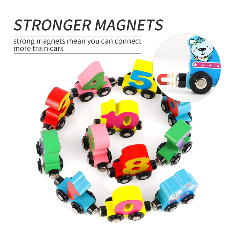 PlaySmart - Interactive Magnetic Learning Train Set