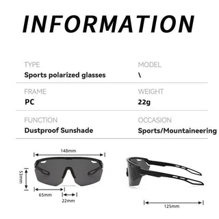 MotionLume – Ultralight UV400 Outdoor Performance Sunglasses