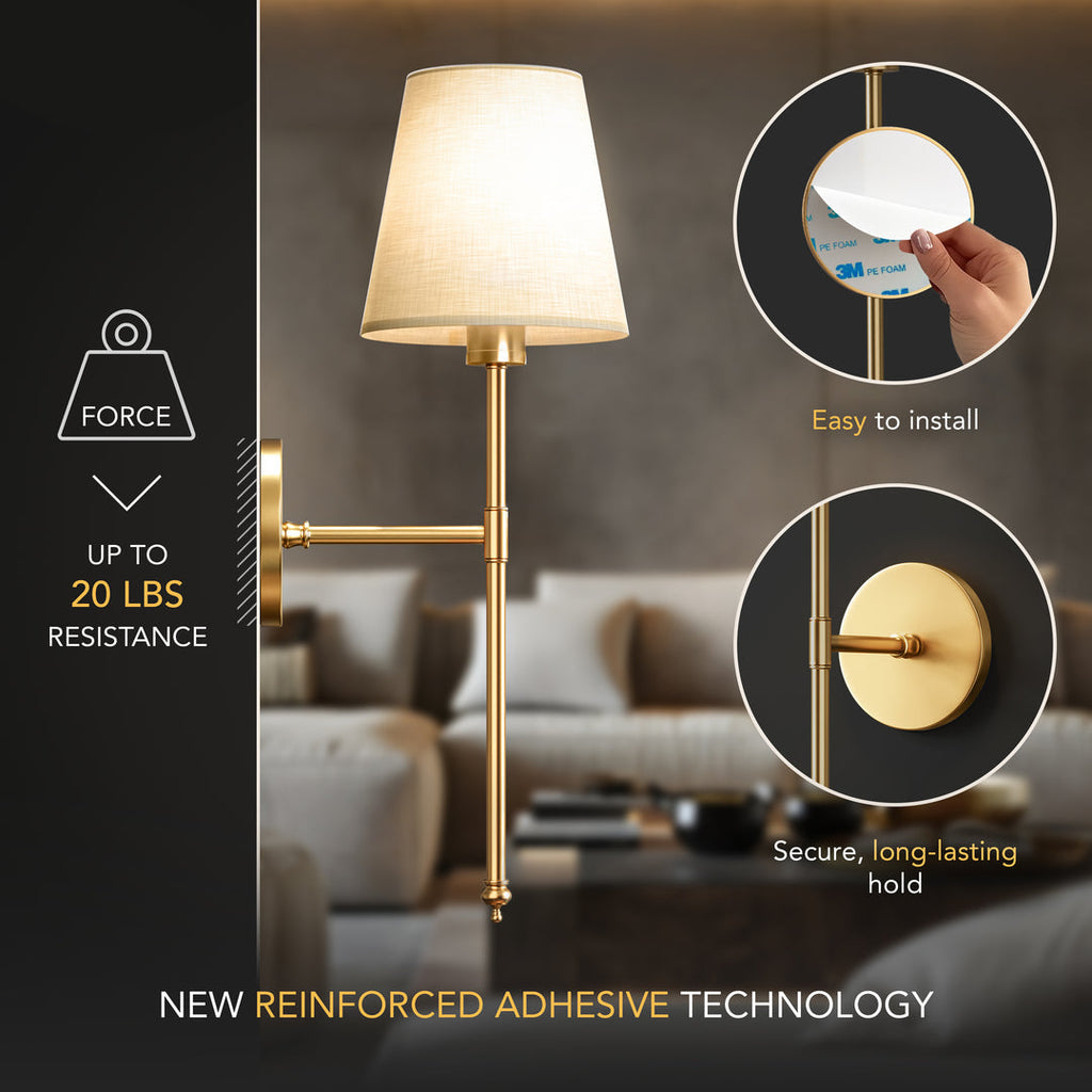 Marbella - Wireless Wall Lamp Sconce – Modern & Elegant