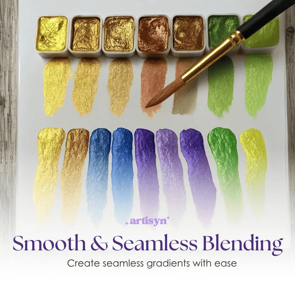 FlowTint - Smooth-Blend Artist Watercolors