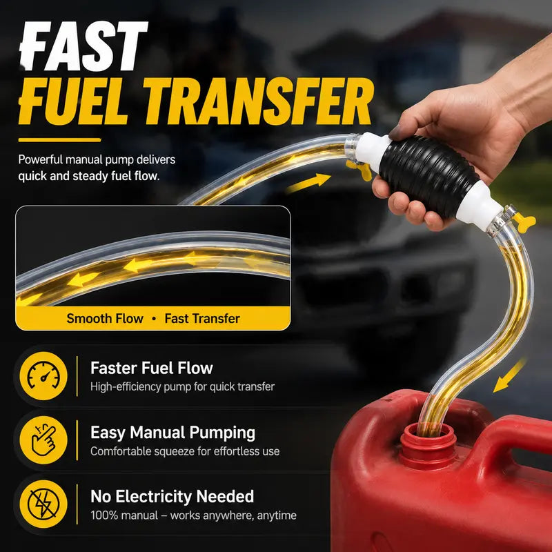 TransferFlow – Professional Manual Liquid Transfer Pump Kit