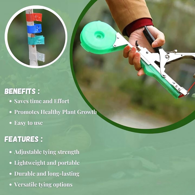 50% OFF ENDS TODAY | TieUp™ Plant Tying Machine