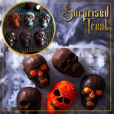 Halloween 3D Skull Cake Mold marnetic