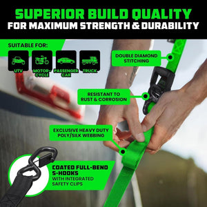 CargoLock - Retractable Ratchet Strap (2026 Upgraded Edition)
