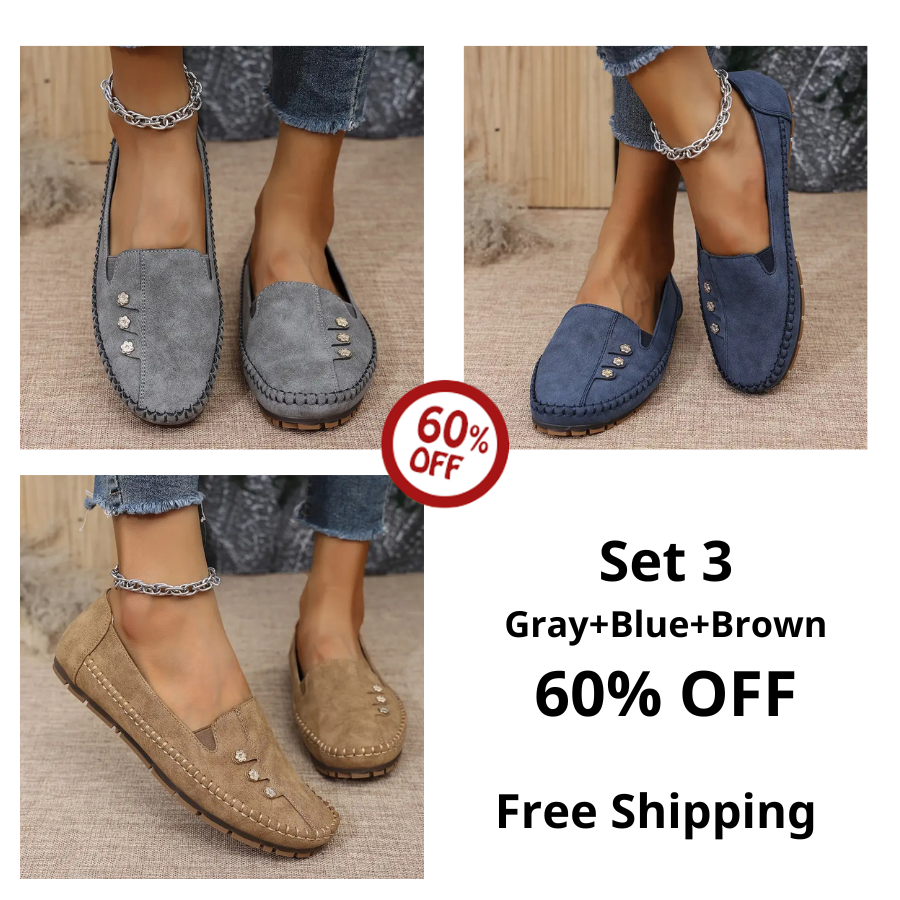 SoleEase – Lightweight Orthopedic Flats for Women