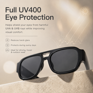 AeroLux – Oversized Aviator Sunglasses