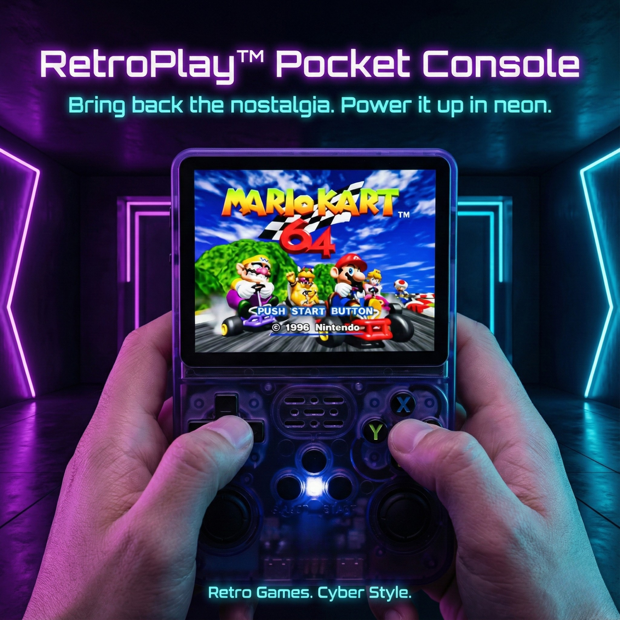 NostalgiaX - Mini Console – Classic Games Anytime