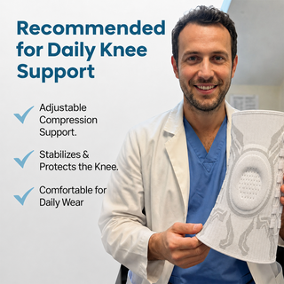 KneeGuard – Adjustable Knee Support Sleeve