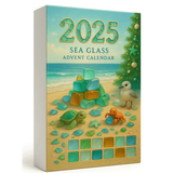 SeaGlass Eve – 24 Days of Acrylic 2D Christmas Calendar