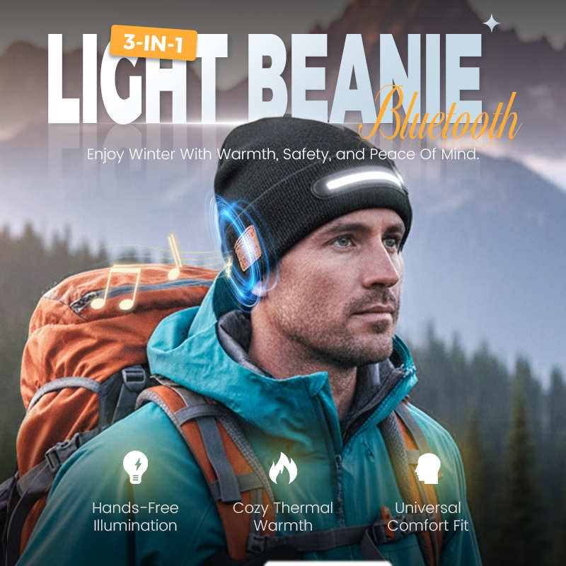 SoundGlow – LED Bluetooth Winter Hat