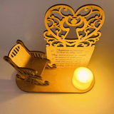 NighGlow- Christmas Memorial Candle Ornament