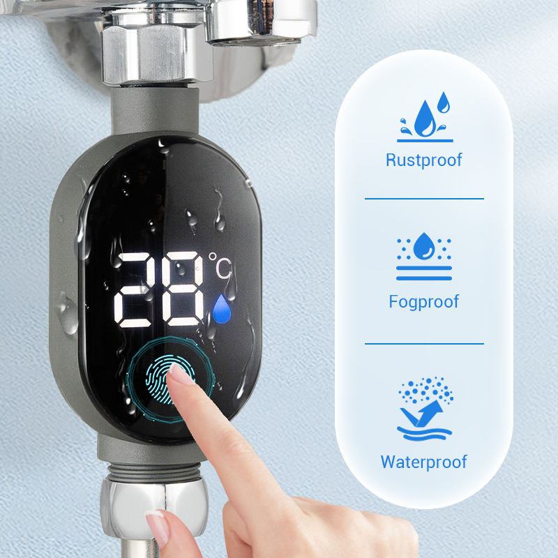 TempTrack - Waterproof Shower Gauge