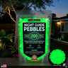 Colorful Glow-in-the-Dark Garden Stones