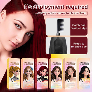 HerbaComb – 3-in-1 Herbal Hair Coloring Comb