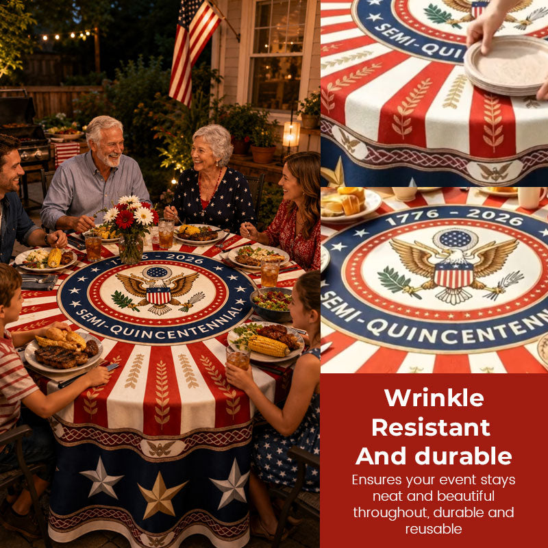 TimelessElegance – 250th Anniversary Table Cover