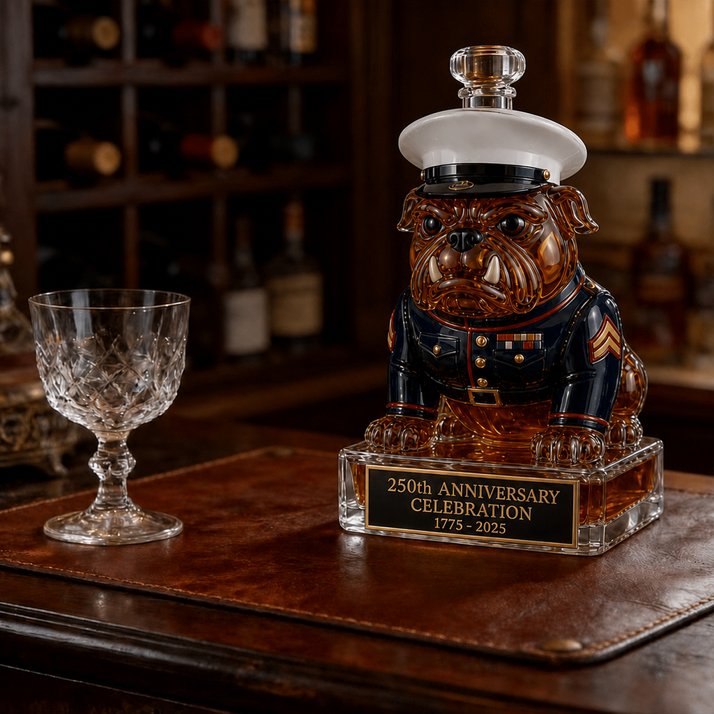 RegalBar  – Decorative Bulldog Liquor Decanter Set