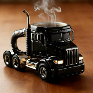 RoadWarrior – Truck-Shaped Handcrafted Coffee Mug