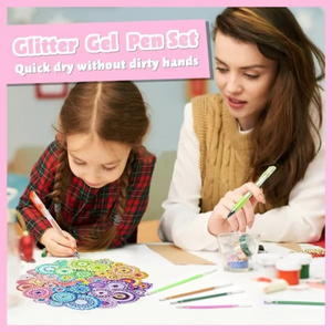 GlitterGlow - Vibrant Glitter Gel Pen Set