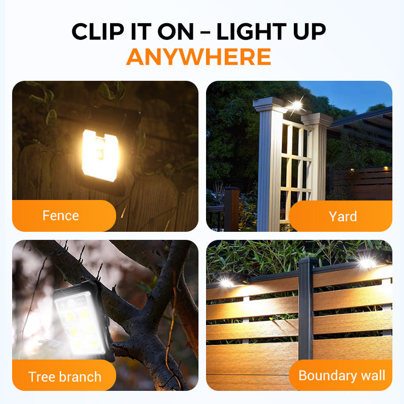 Solaris - Motion Sensor Outdoor Clip-On Light