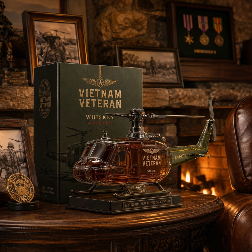 ValorReserve – Vietnam Veteran Tribute Whiskey Bottle