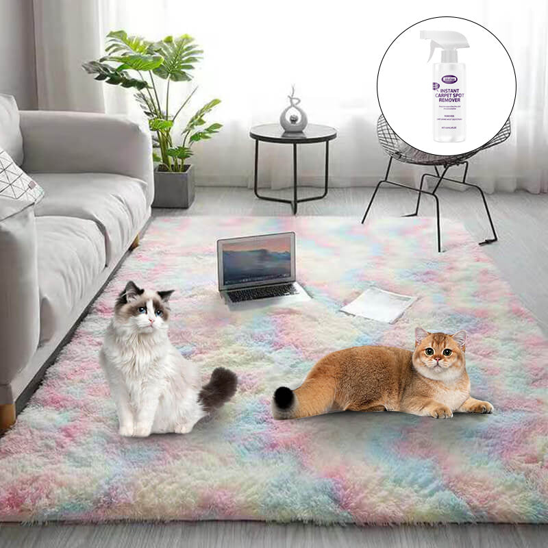 SoftHue – Gradient Color Plush Comfort Floor Mat