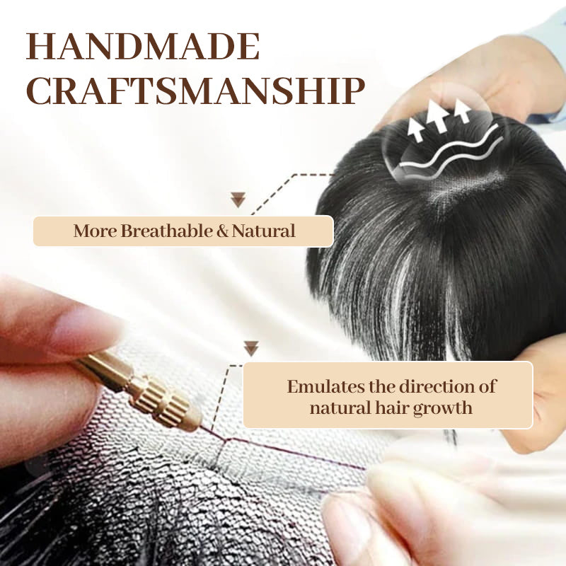 LushFringe – Natural Hair Topper for Women