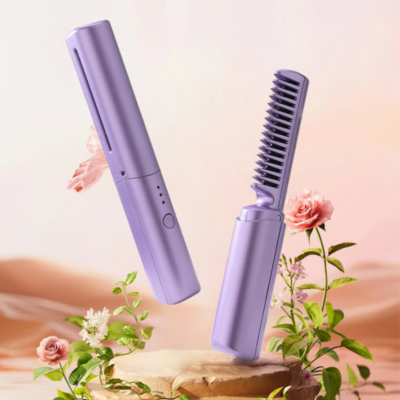 SleekEase - Frizz-Free Ceramic Comb