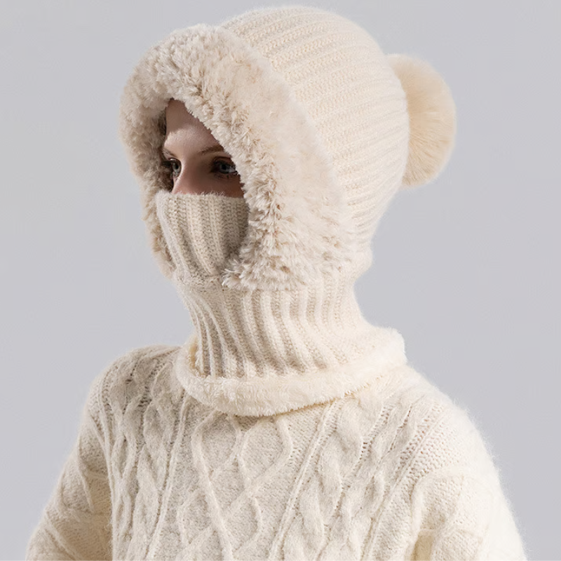 NordicGlow - Luxe Knit Cozy Cap with Arctic Warmth