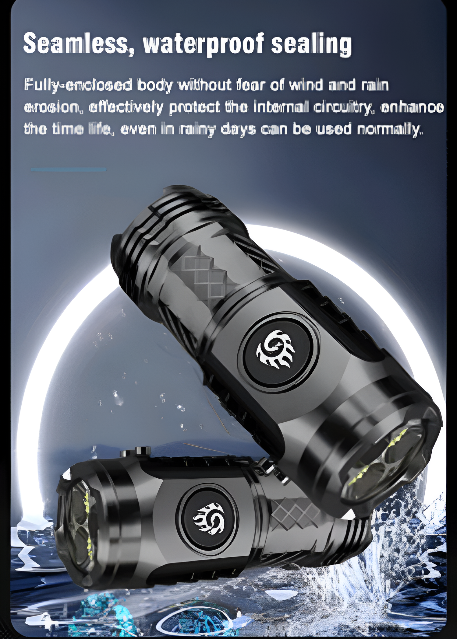 FlashFusion - Super Power Monster Thumb Flashlight