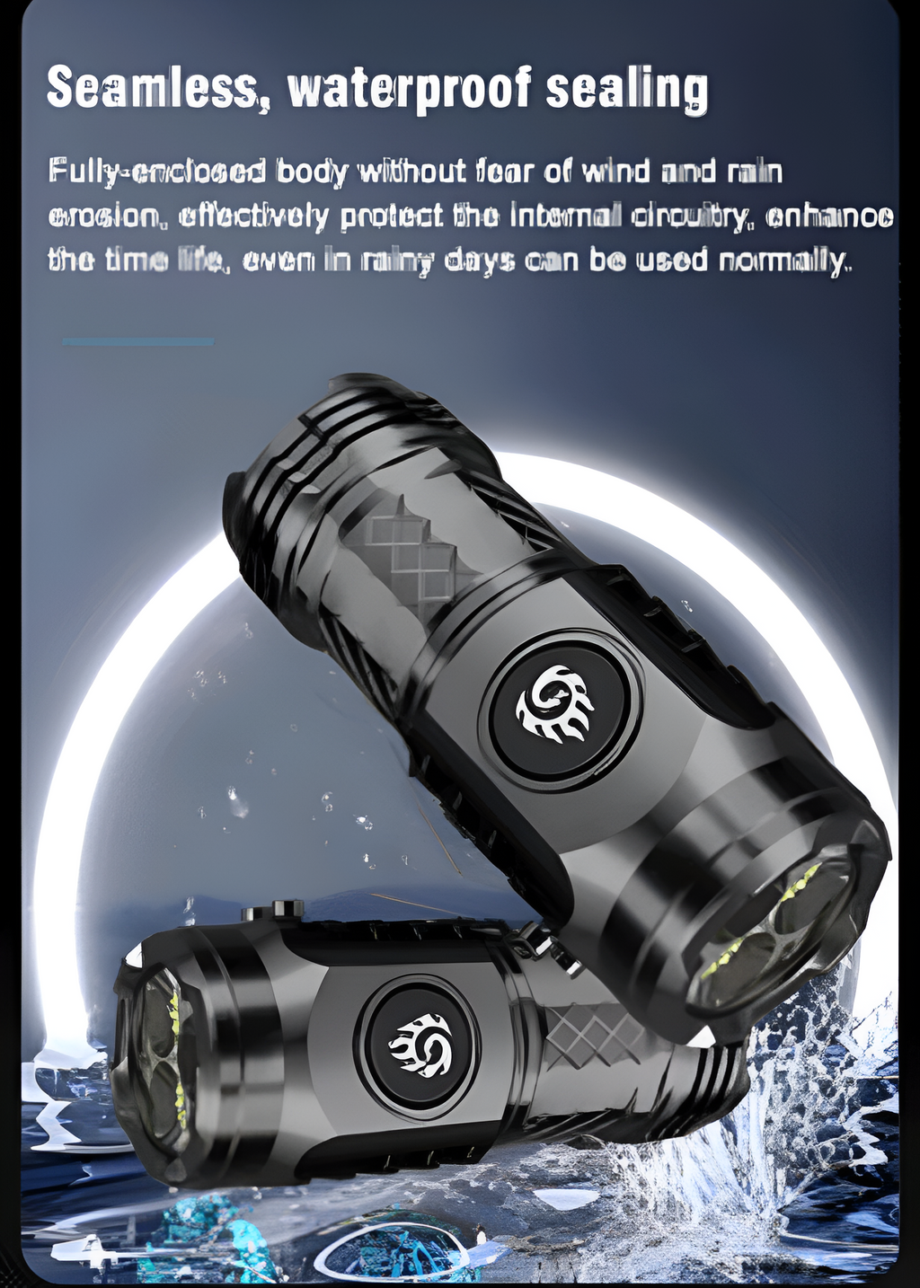 FlashFusion - Super Power Monster Thumb Flashlight