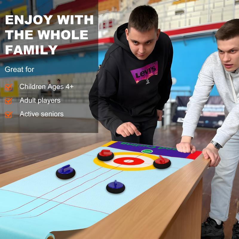 CurlPlay – Tabletop Family Curling Game for All Ages