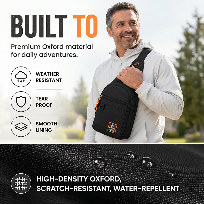 SlingGuard – Waterproof Travel Crossbody Bag