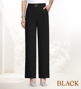 FlexAura – High Waist Pull On Stretch Fit Pants